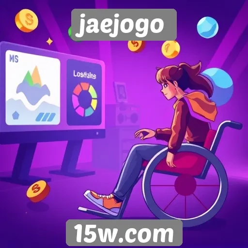 Acessibilidade e inclusão no site de jogos jaejogo